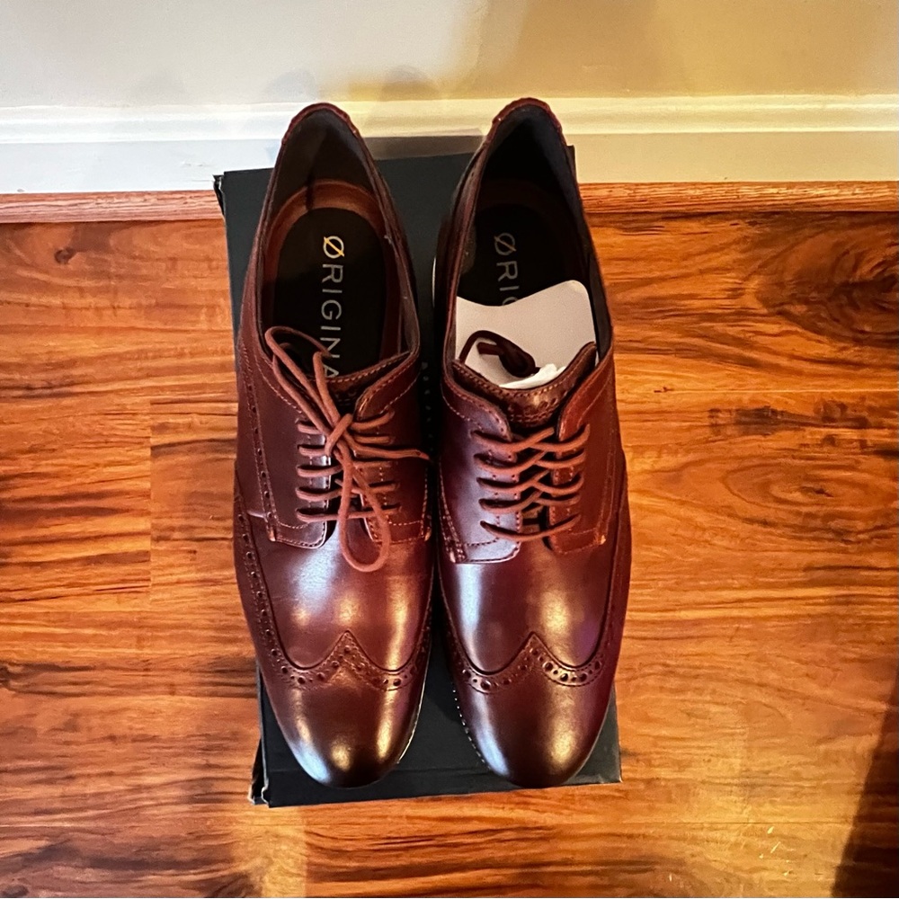 Cole Haan Brown Dress Shoes Size 11.5 Mens